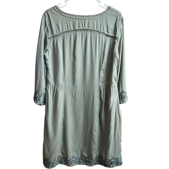 Bob Timberlake Green Tunic Dress Size Small - Picture 2 of 7